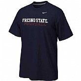 Fresno State Bulldogs Nike 2014 Football Practice Training Day WEM T-Shirt - Navy Blue,baseball caps,new era cap wholesale,wholesale hats